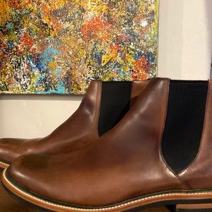 J Cree Oar Stripe Chelsea Boats - like New!